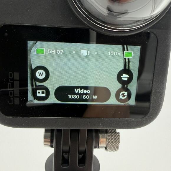 GoPro MAX 360 Action Camera Kit w/ Tripod, Mounts, Case, 128 gb card - Excellent - Picture 3 of 13